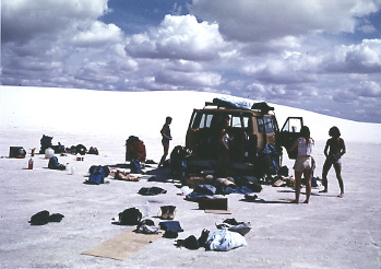 White Sands Landing 3/81